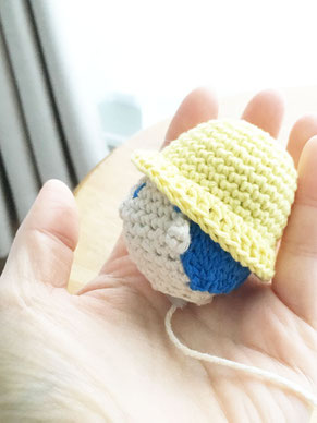 北海道の手編み作家「こまいて」のあみぐるみ作品メイキング