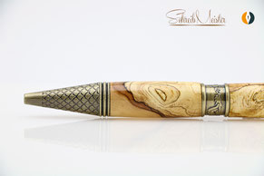 Handgemachter Drachen Stift aus Holz