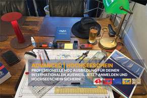 Navigationskurs für den Hochseeschein in der Schweiz mit professioneller Kartenarbeit und praxisnaher HOZ Ausbildung.