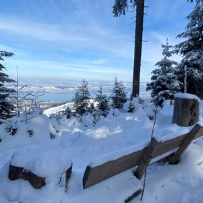 Auf den Schneeschuhen zwischen Ägeri-, Sihl- und Zürichsee