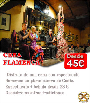 espectáculo flamenco en cadiz