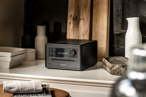 Sonoro Elite, Design-Radio mit CD, für Ihr Schlaf- oder Arbeitszimmer.