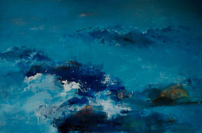 浪屿1 LAND 1 100X150CM 布面油画 OIL ON CANVAS 2007 (收藏于台湾 COLLECTED IN TAIWAN)