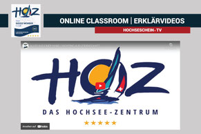 Laptop mit geöffneter HOZ Plattform und Kursmaterialien – alles griffbereit im digitalen Classroom.