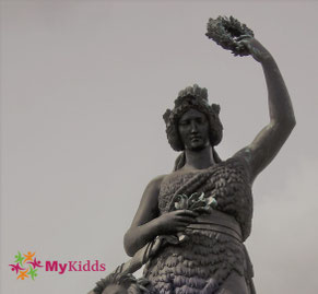 Bavaria Statue an der Theresienwiese