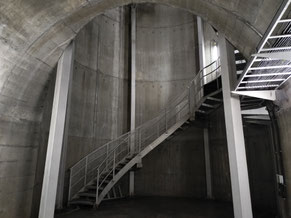Bottom of the stair case