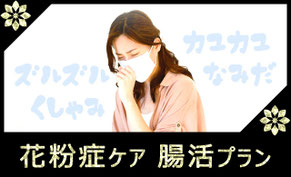 漢方アロマ花粉症ケア腸活プラン
