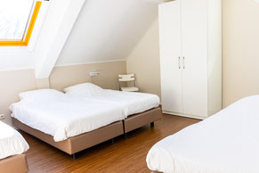 luxe slaapkamers groepsaccommodatie Drenhte