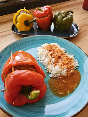 Gefüllte Paprika