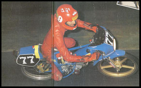 Christian Ménager n°77 pendant la nuit Mancelle