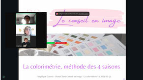 Formation de la méthode des 4 saisons, en colorimétrie sur Nantes et dans toute la France