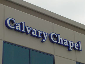 Calvary Chapel LED Sign