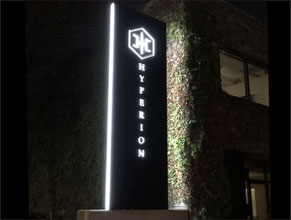 Hyperion LED Sign