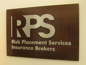 RPS 3D Lobby Wall Office Sign