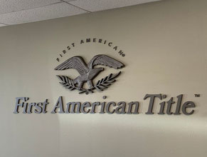 First American Lobby Display