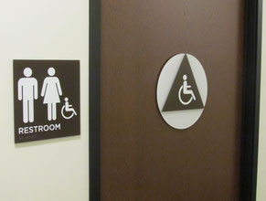 Commons Restroom Signs