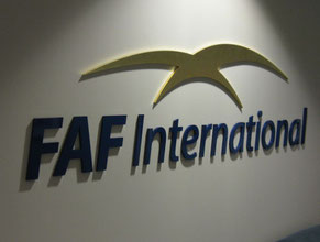 FAF 3D Lobby Wall Office Sign