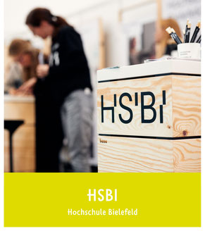 HSBI Siebdruck für die Hochschule Bielefeld
