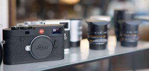 Leica Kamera in Produktauslage