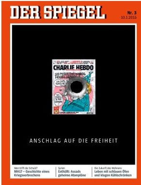 "Spiegel" Titelbild nach dem Attentat vom 7. 1. 2014