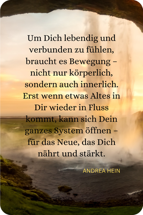 Altes lolassen um offen für das Neue zu werden