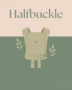 Halfbuckle Babytrage - Definition