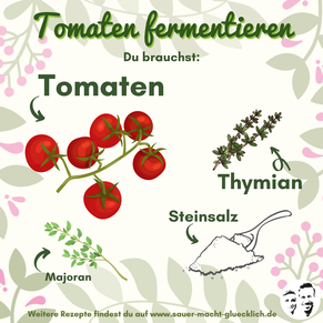 Tomaten fermentieren - Das Knaller Rezept für jeden Haushalt