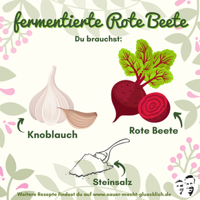 Fermentierte Rote Beete selber machen: So geht's!