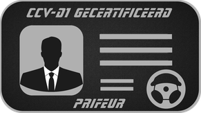 CCV-D1 gecrtificeerd, certificaat directiechauffeur