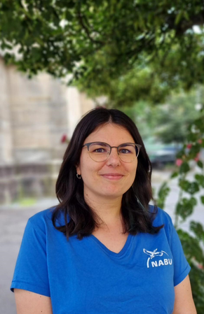 Mitarbeiterin Tamara Ayoub. - Foto: NABU Neckar-Alb