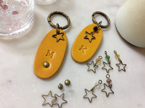革小物プチ体験~キーホルダー作り