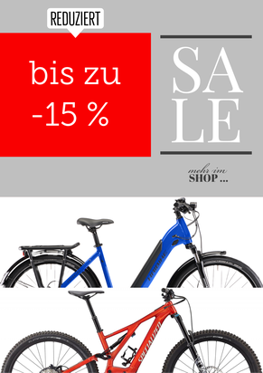 Rabatt Angebote auf Pedelecs und Mountainbikes in Mainz