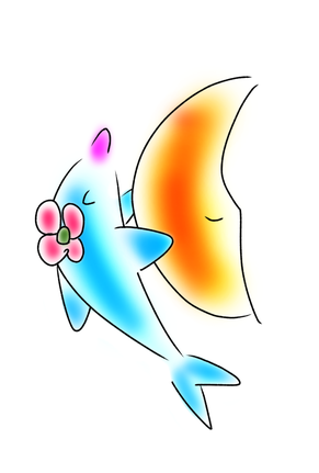 簡単 手書き風のかわいいイルカイラストが教えれくれる初恋の予感 翠のメルヘンは緑色 簡単 手書き風のかわいいイルカイラストが教えれくれる初恋の予感 翠のメルヘンは緑色
