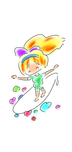 フリー おしゃれな落書き風の待ち受けから恋が始まる 翠のメルヘン白書