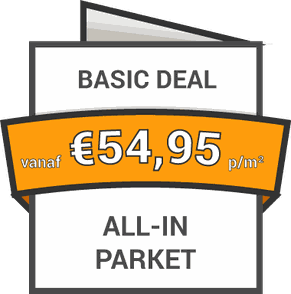 Basic all-in parket inclusief leggen