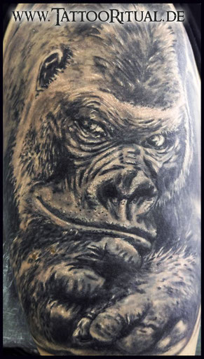 Tattoo Rostock, Tattoo Gorilla, TattooRitual, Tattoostudio Rostock, bestes Tattoostudio Rostock