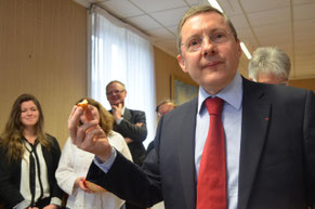 Madeleine du coffret "Normiam" de produits régionaux du collège Ste-Marie de valognes