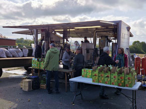 Aus Äpfeln wird Saft - Apfeltag 2025