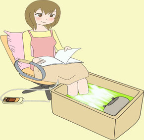 ジェット足湯