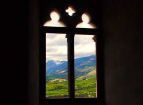 das Burgfenster im Frauengemach
