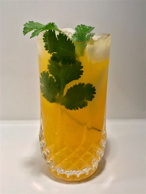 Cocktail Burning Thunder With Coriander, Burning Thunder