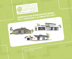 La construction de sa maison individuelle avec Maisons Kernest à Donges (44480), le constructeur maison organisé en coopérative