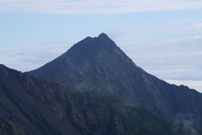 北岳の雄姿