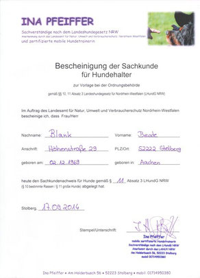 Trainerausbildungen Zughundeschule Eifel In Nrw