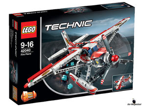Bei der Bestellung im Onlineshop der-Wegweiser erhalten Sie das Lego Paket 42040 "Technic Löschflugzeug".
