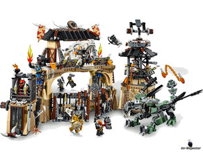 Im Paket Lego 70655 sind 1660 Einzelteile enthalten.