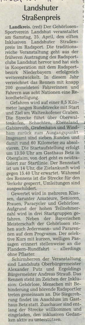 Quelle: Landshuter Zeitung 22.04.2026