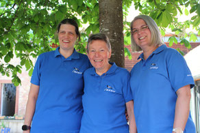 v.l.n.r.: Kristine Appel, Renate Rosenitsch & Marion Wenisch