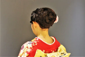 ヘアアレンジ（クリックで拡大）