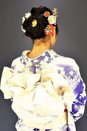 ヘアセット（アップ）・帯結び